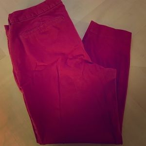 Red Pixie Pant from Old Navy